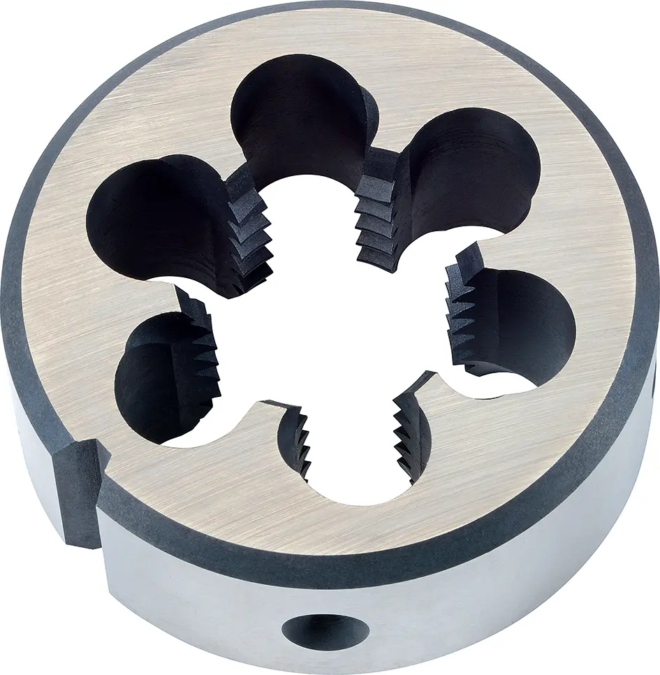 Round Die (Form B) High Performance DIN 5158 (DIN EN 24231) HSSE VAP G (BSP) 1/8 – G (BSP) 1”
