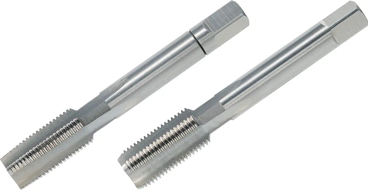 Hand Tap set of 2 pcs. DIN 5157 HSS-G left hand thread G (BSP) 1/8 LH – G (BSP) 2” LH