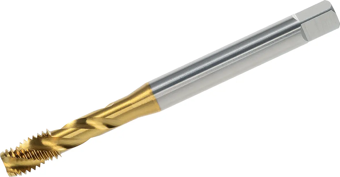 Machine Tap DIN 371 Form C 35° SP HSSE TiN M 3 – M 20