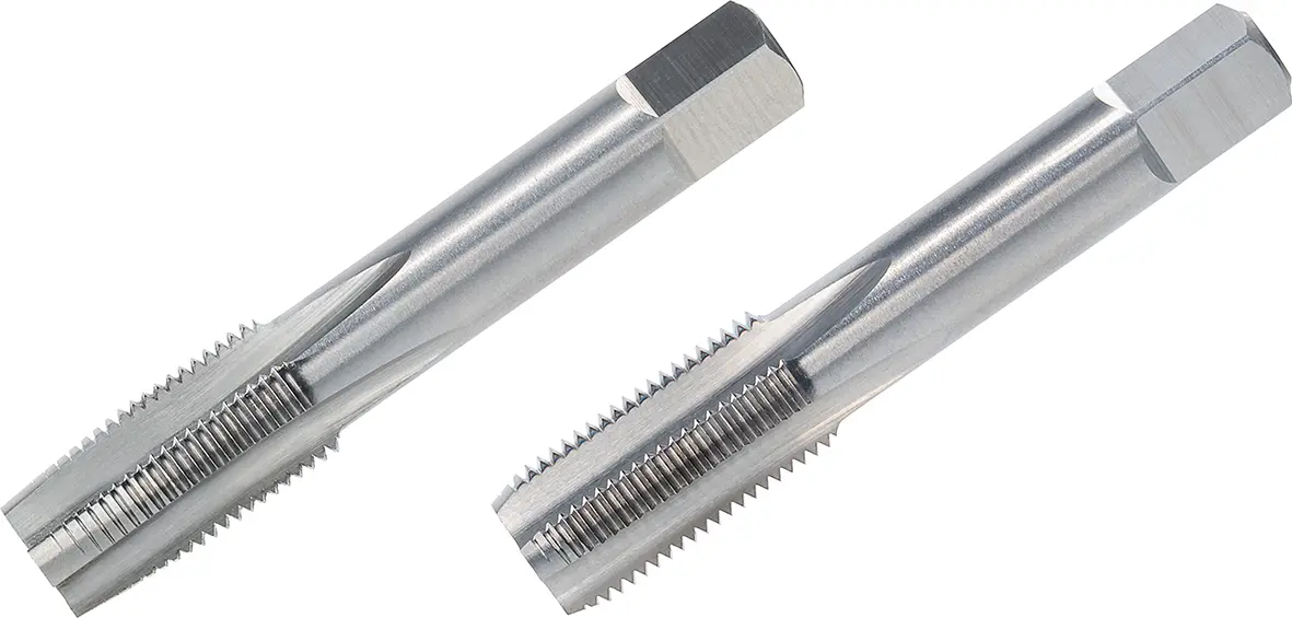 Hand Tap set of 2 pcs. JIS B-4430 HSS-G G (BSP) 1/16 – G (BSP) 2”