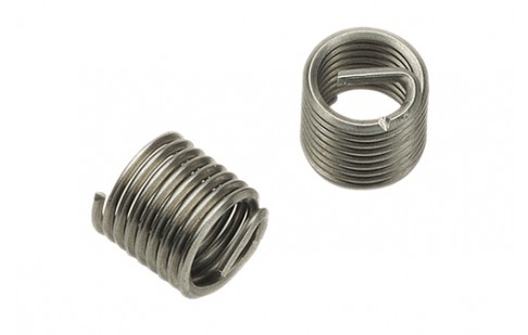 uxcell M5x0.8mmx5mm 304 Stainless Steel Helical Coil Wire Thread Insert 25pcs