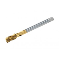 Machine Tap DIN 5156 Form C 35° Spiral Flute HSSE TIN G (BSP) 1/8 – G (BSP) 1”