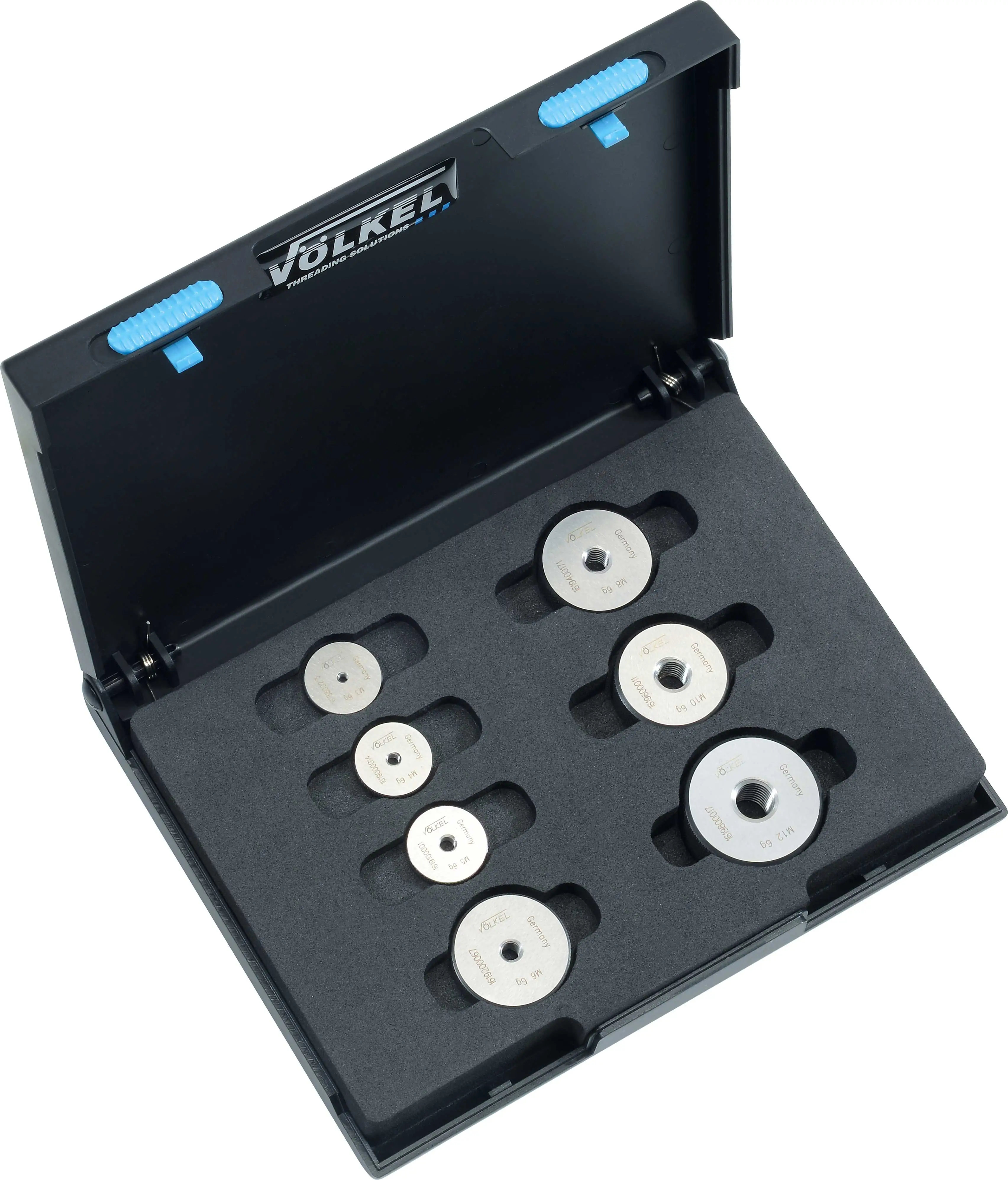 GO Thread ring gauges (set of 7 pcs.) Tol. 6g M 3 - M 12